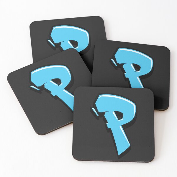 Item preview, Graffiti Letter P (Blue) designed and sold by NameGraffiti.