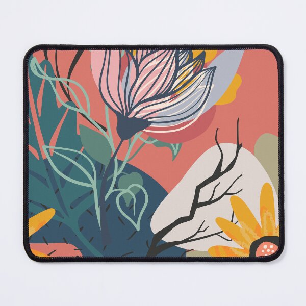 Item preview, Abstract Colourful Flowers 9 designed and sold by simplydesignart.