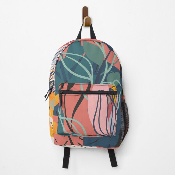 Item preview, Abstract Colourful Flowers 9 designed and sold by simplydesignart.