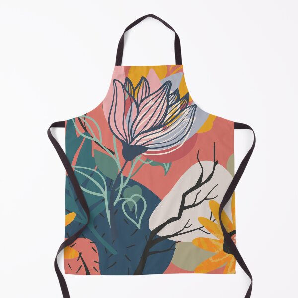 Item preview, Abstract Colourful Flowers 9 designed and sold by simplydesignart.