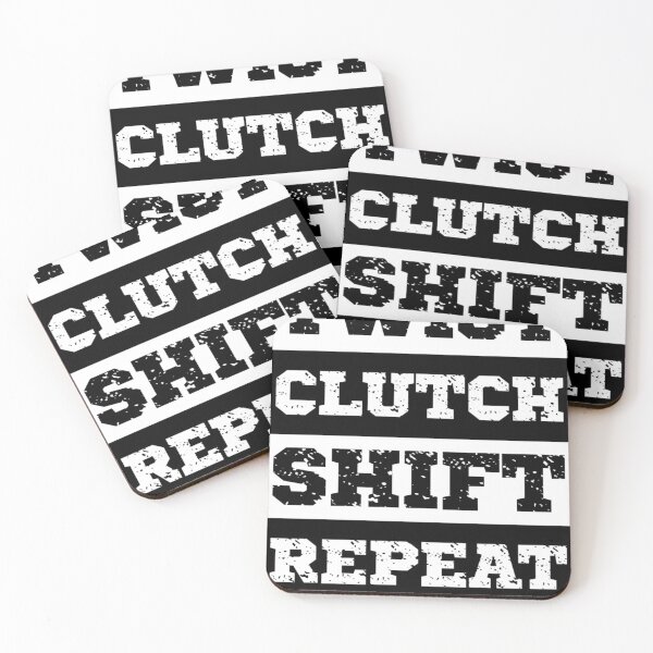 Item preview, Twist Gas Clutch Shift Repeat V1 Sticker designed and sold by MichaeWichert.