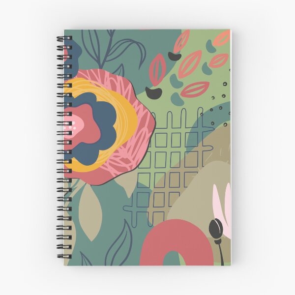 Item preview, Abstract Colourful Flowers 6 designed and sold by simplydesignart.