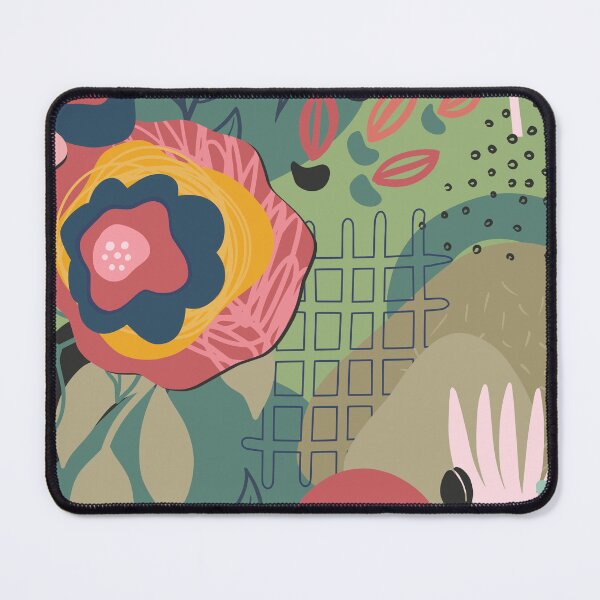 Item preview, Abstract Colourful Flowers 6 designed and sold by simplydesignart.