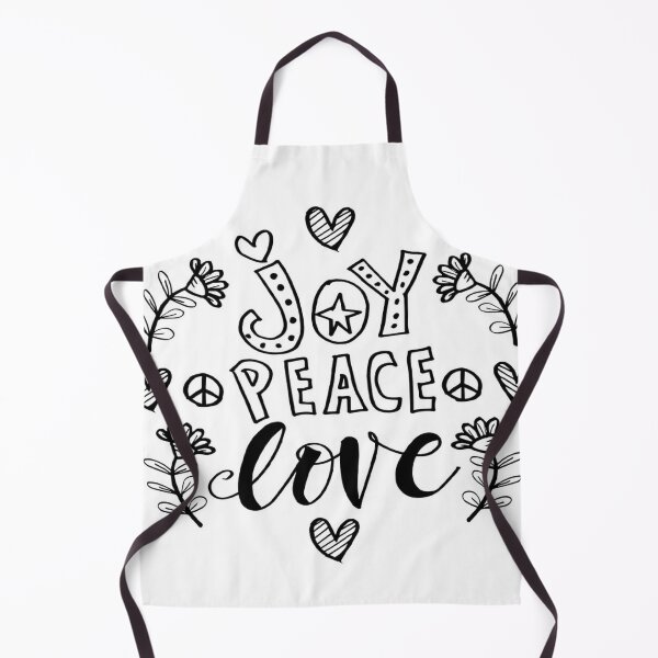 Item preview, Peace Love Joy Black And White designed and sold by bgyg.