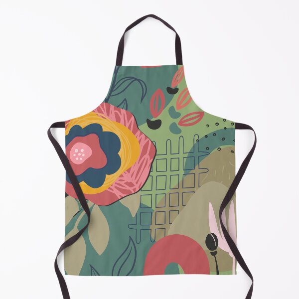 Item preview, Abstract Colourful Flowers 6 designed and sold by simplydesignart.