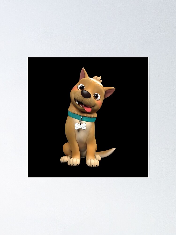 Poster « Blue Bingo », par andreaagassie Redbubble