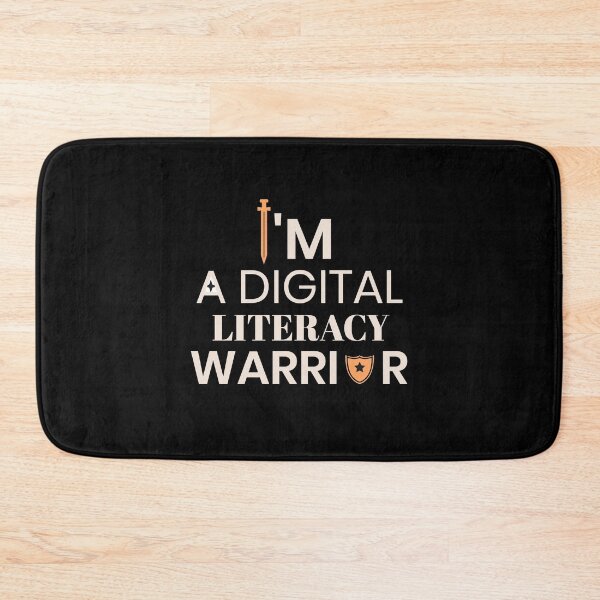 Item preview, I'm A Digital Literacy Warrior designed and sold by IllustrT.