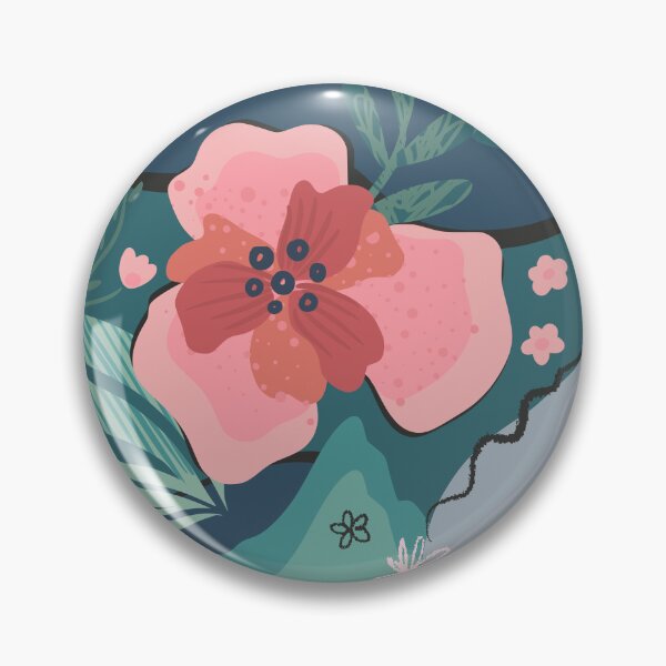 Item preview, Abstract Colourful Flowers 7 designed and sold by simplydesignart.