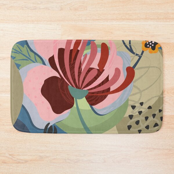 Item preview, Abstract Colourful Flowers 8 designed and sold by simplydesignart.