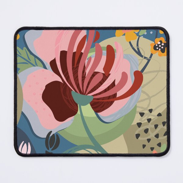 Item preview, Abstract Colourful Flowers 8 designed and sold by simplydesignart.
