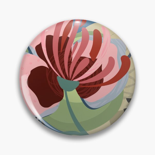Item preview, Abstract Colourful Flowers 8 designed and sold by simplydesignart.