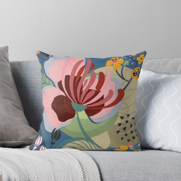 Item preview, Abstract Colourful Flowers 8 designed and sold by simplydesignart.