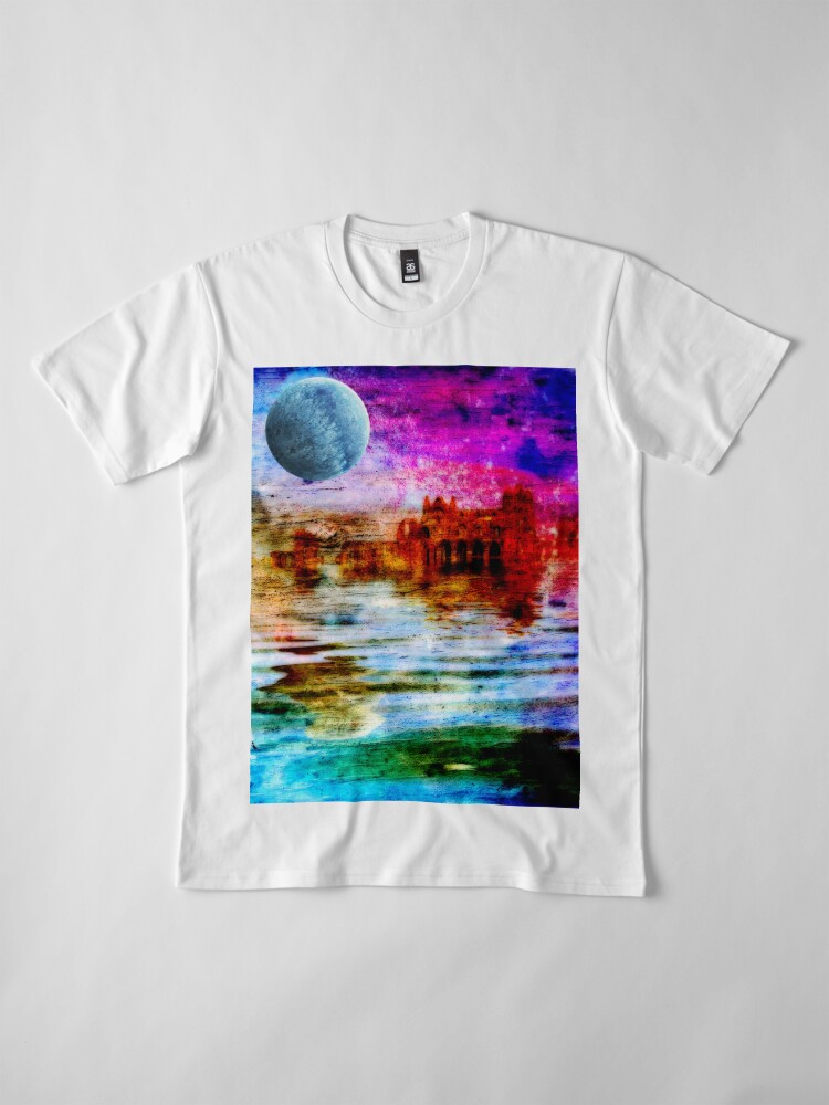 Thumbnail 4 of 6, Premium T-Shirt, Whitby Abbey designed and sold by GothCardz.