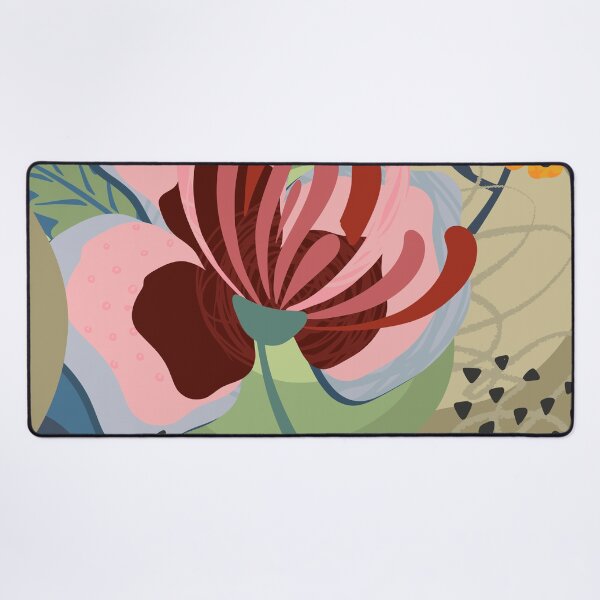 Item preview, Abstract Colourful Flowers 8 designed and sold by simplydesignart.
