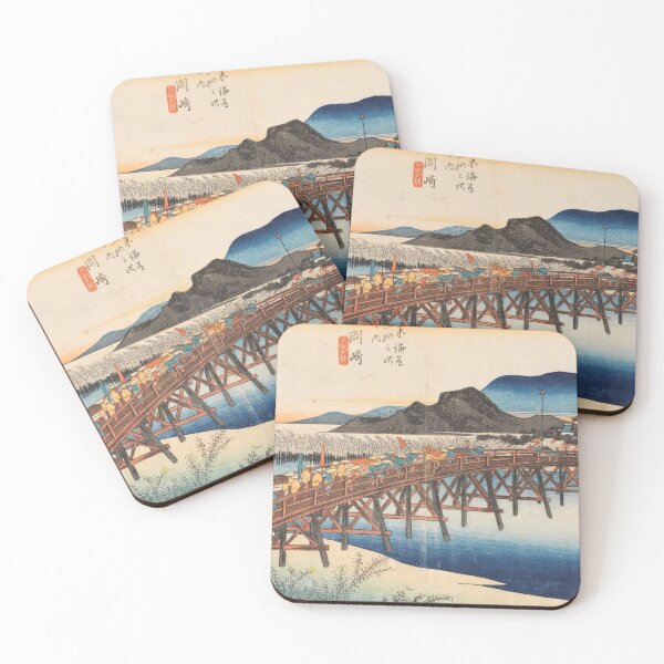 Item preview, Busy on the Nihon Bridge designed and sold by JapanHeavenArt.