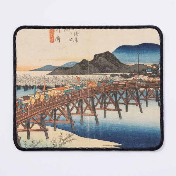 Item preview, Busy on the Nihon Bridge designed and sold by JapanHeavenArt.