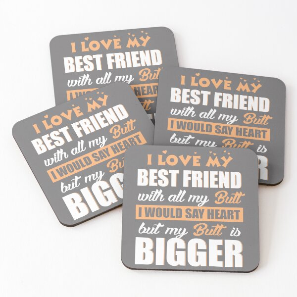 Item preview, I Love My Bestfriend designed and sold by Moeez Javed.