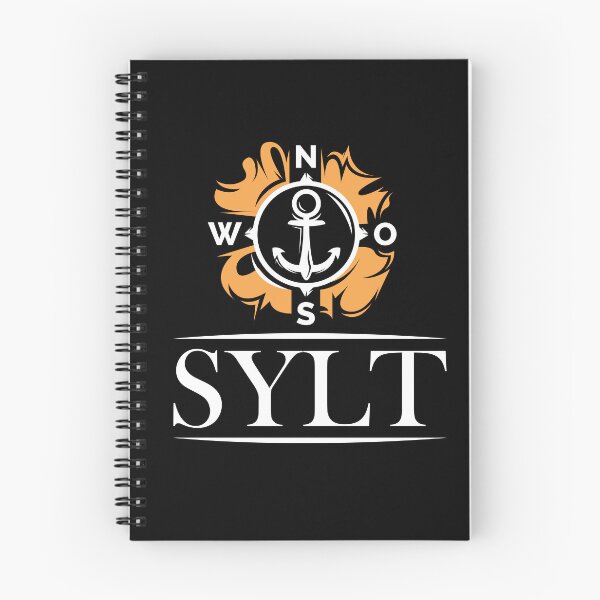 Item preview, Baltic Sea island of Sylt with compass symbol - Sylt logo designed and sold by AndreMi.