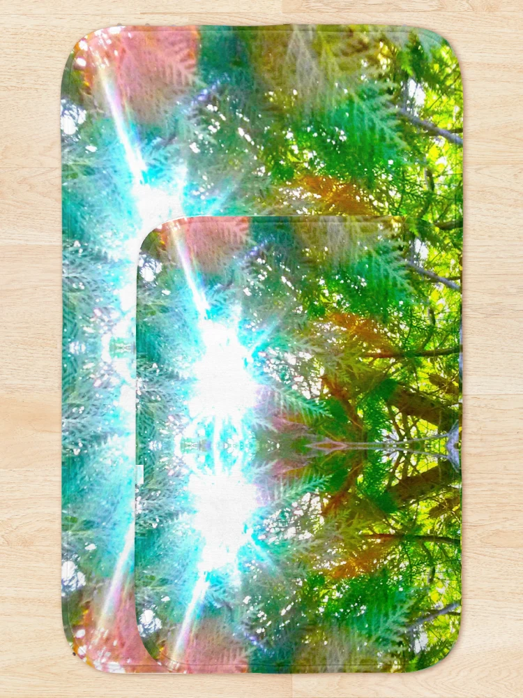 Thumbnail 5 of 6, Bath Mat, #12 designed and sold by InfinitePathArt.