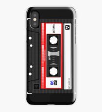 Retro music cassette iPhone Case