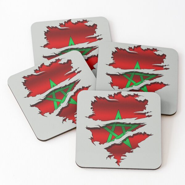 Item preview, Morocco - Morocco - flag - Tattoo Ripped designed and sold by WdiCreative.