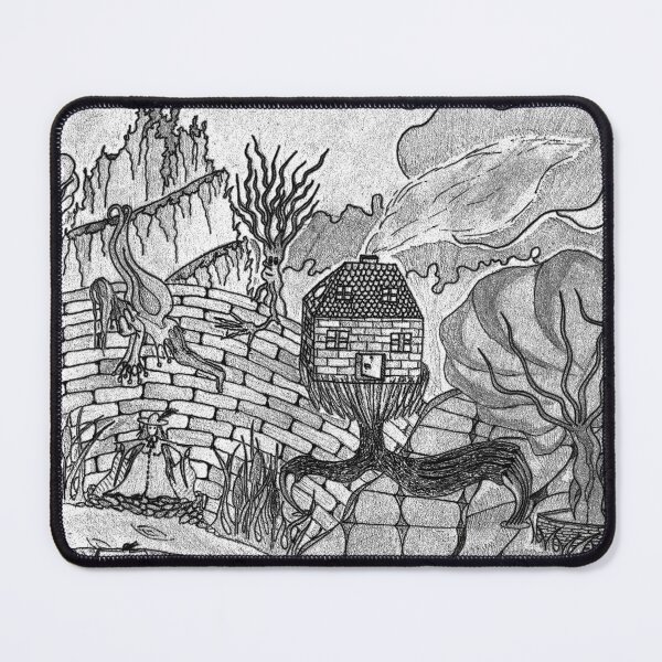 Item preview, Gallery of dark images hut on crow's feet designed and sold by Dorota Didyk.
