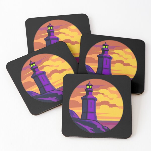Item preview, Beach Light House Art Board Print designed and sold by Artistic Mind.