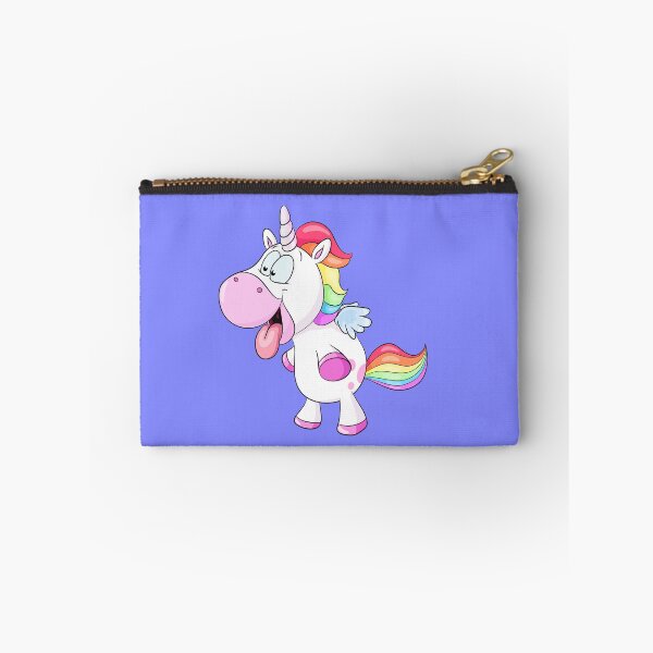Item preview, Cute unicorn shows his tongue designed and sold by Christine Wulf.