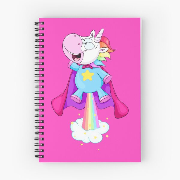 Item preview, Turbocharged unicorn superhero designed and sold by Christine Wulf.
