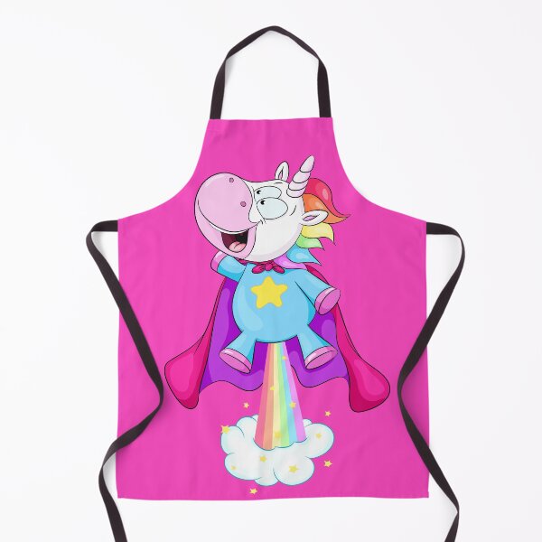 Item preview, Turbocharged unicorn superhero designed and sold by Christine Wulf.