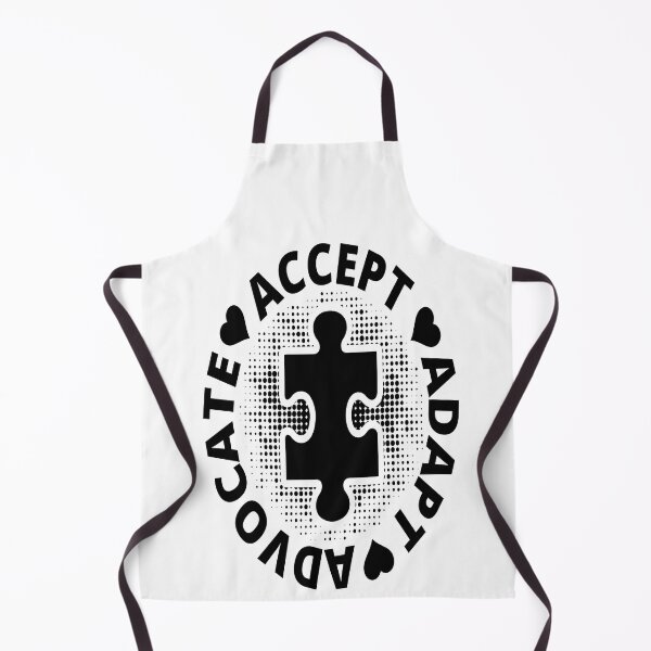 Item preview, Accept Adapt Advocate - Support Autism Awareness designed and sold by davidmurtagh.