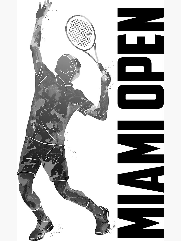 "Miami Open" Poster for Sale by Lovetocelebrate Redbubble