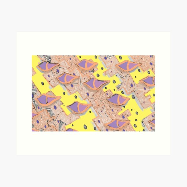 Pod Flight Amber Art Print