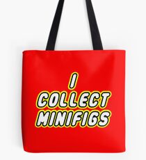 I COLLECT MINIFIGS Tote Bag