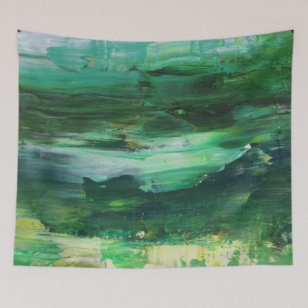 Item preview, emerald color painting designed and sold by omvexel.