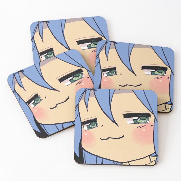 Item preview, I draw smug izumi konata / lucky star meme designed and sold by RansRoom.