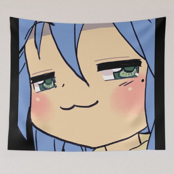 Item preview, I draw smug izumi konata / lucky star meme designed and sold by RansRoom.