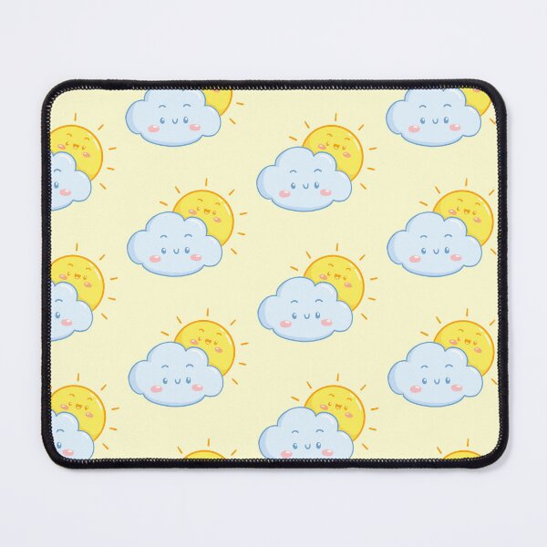 Item preview, Cute Kawaii Cloud and Sun designed and sold by NicoletaDesigns.