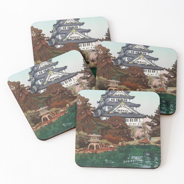 Item preview, Japanese castle designed and sold by JapanHeavenArt.