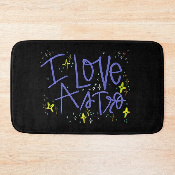Item preview, I LOVE ASTRO CUSTOM NAME PURPLE designed and sold by GIVENGRACE.ART.
