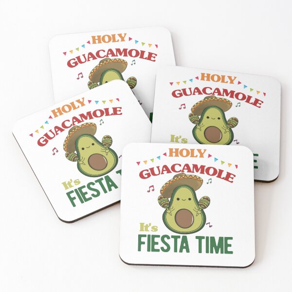 Item preview, Holy Guacamole It's Fiesta Time Cinco De Mayo T-Shirt designed and sold by Morja2015.