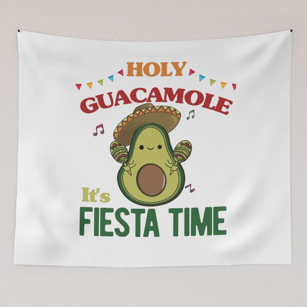 Item preview, Holy Guacamole It's Fiesta Time Cinco De Mayo T-Shirt designed and sold by Morja2015.
