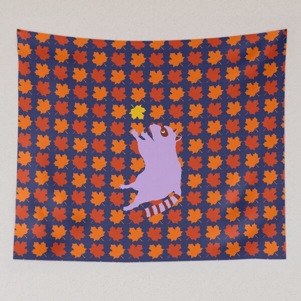 Item preview, mapache morado designed and sold by Barnu Flex.