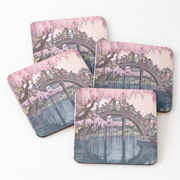 Item preview, cherry blossom bridge designed and sold by JapanHeavenArt.