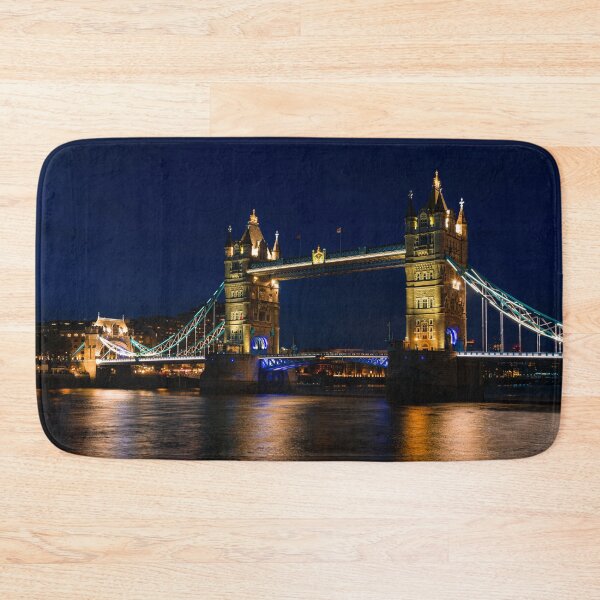 Item preview, Illuminated Tower Bridge over the River Thames at Dusk designed and sold by dvlcom.