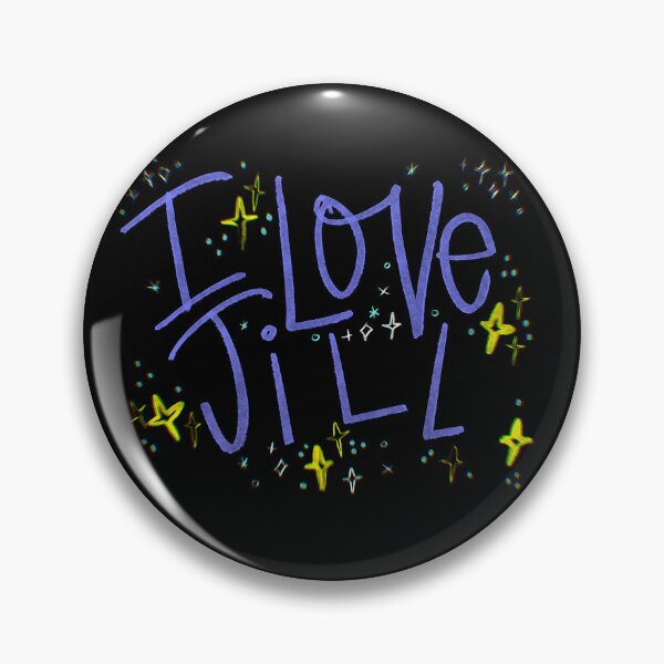 Item preview, I LOVE JILL CUSTOM NAME PURPLE designed and sold by GIVENGRACE.ART.