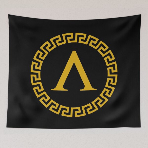 Item preview, Spartan Symbol designed and sold by archaeologyart.