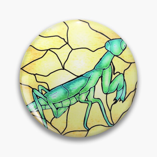 Item preview, Stained Glass Mantis designed and sold by BugBytes.