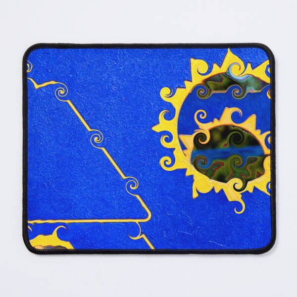 Item preview, Blue & Yellow Abstract Design designed and sold by Tony Mumolo.