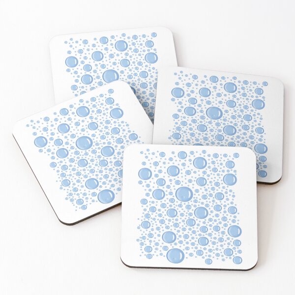 Item preview, Droplets - Dark Blue designed and sold by grumpyteds.